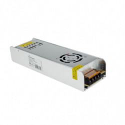ALIMENTATION BANDE LED SLIM 250W 24V 10A - MÉTAL