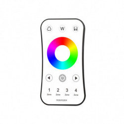 DÉTECTEUR À DISTANCE LED RVB/RGBW 4 ZONES RF 2.4G R8