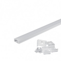 PROFILÉ ALUMINIUM POUR BANDE LED 6 mm L 2m