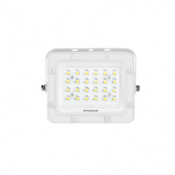 PROJECTEUR LED SMD BLANC 20W 100lm/W AC180-265V 90° IP65 4000K - CÂBLE 30cm